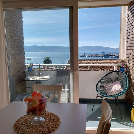 Vista Faro, Playa Panadeira Appartement Sanxenxo Buitenkant foto